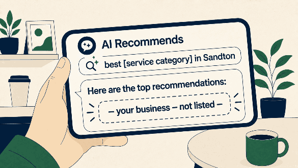 AI tool leaves small business absent from the recommendation